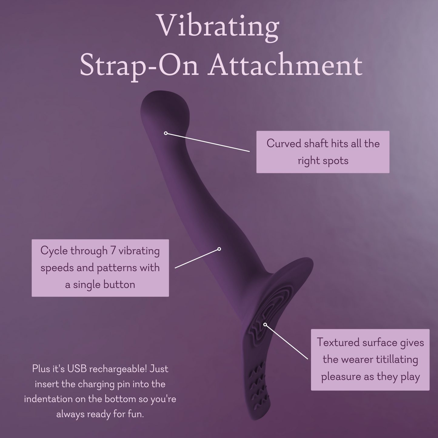 Vibrating Strap-on Attachment