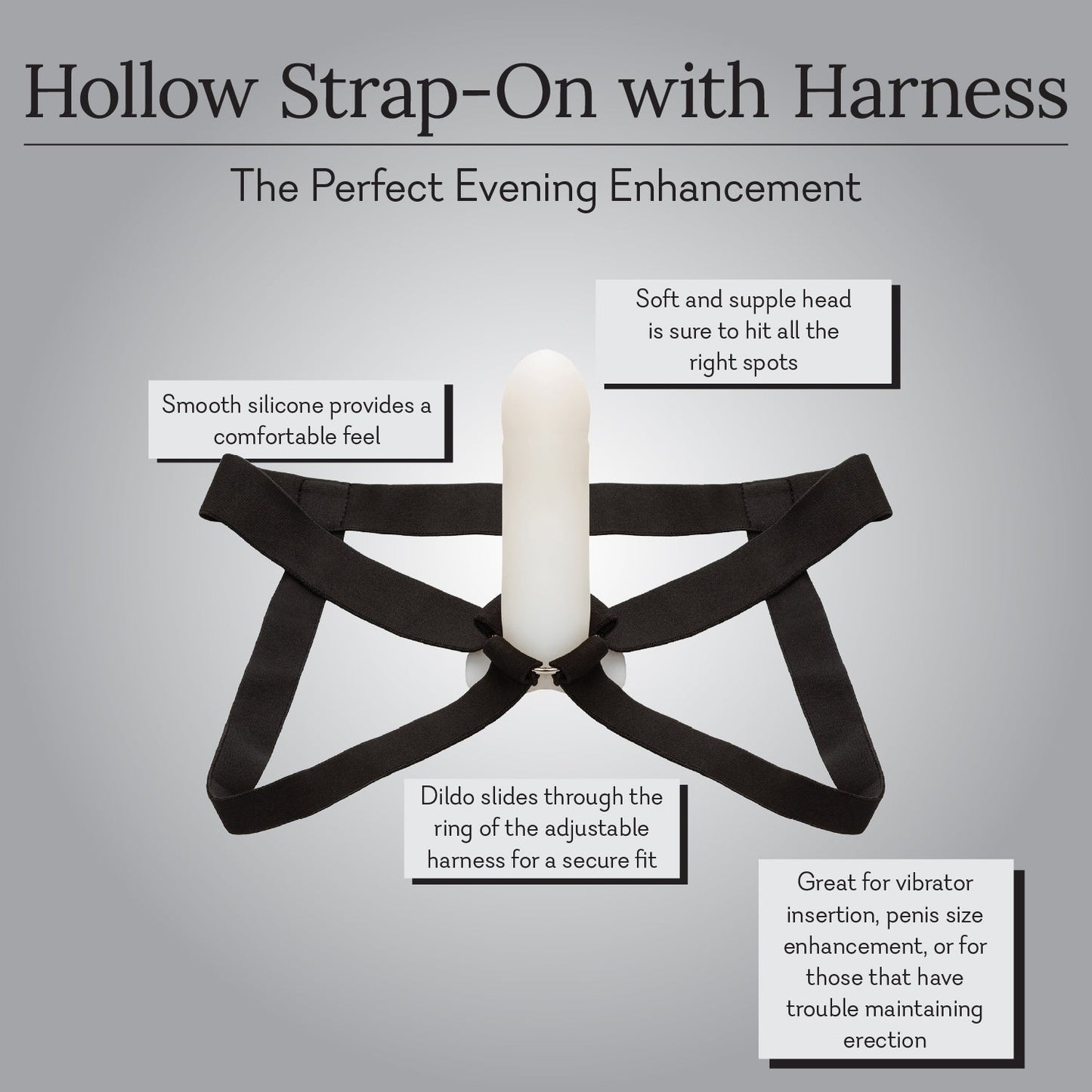 Hollow Strap-0n w/ Harness