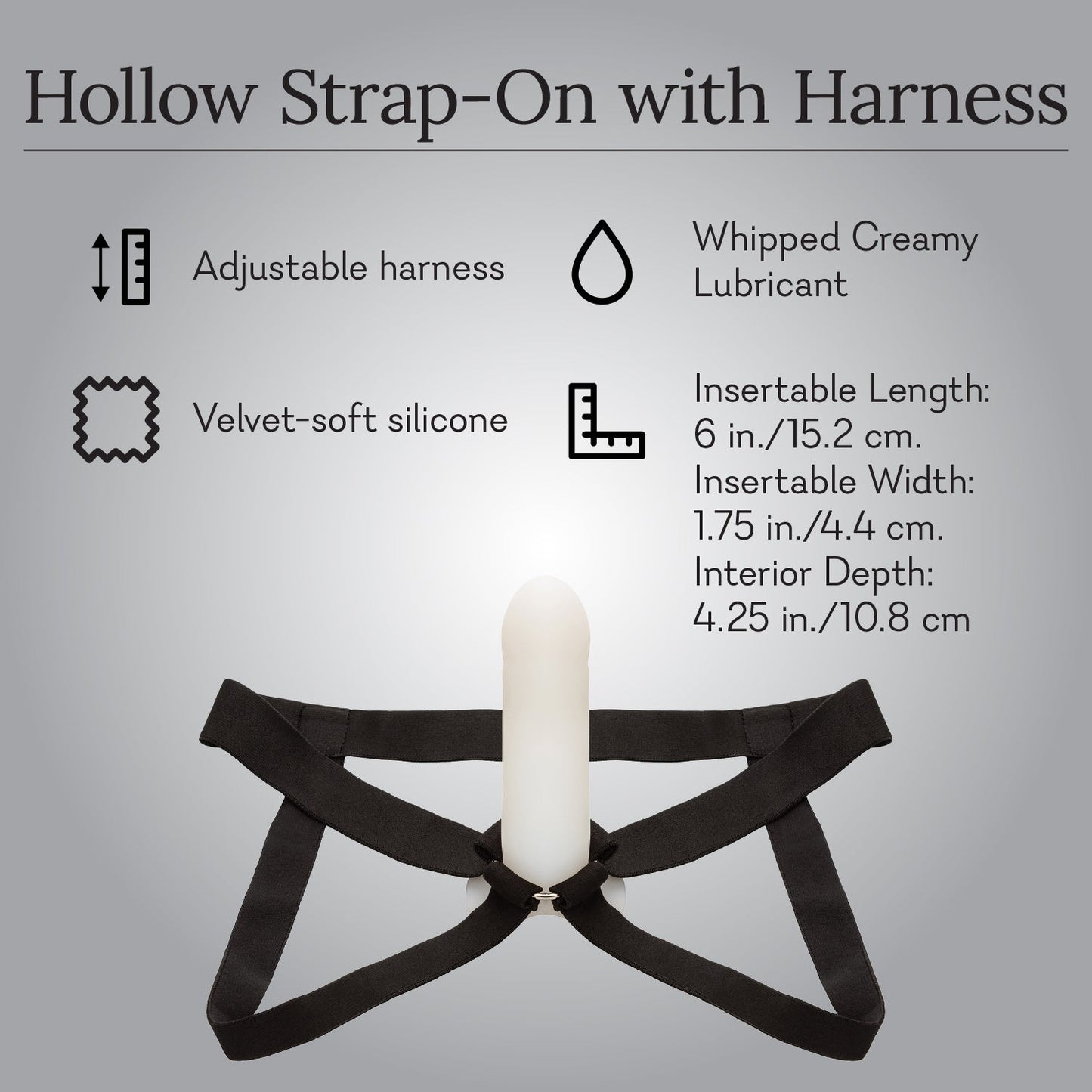 Hollow Strap-0n w/ Harness