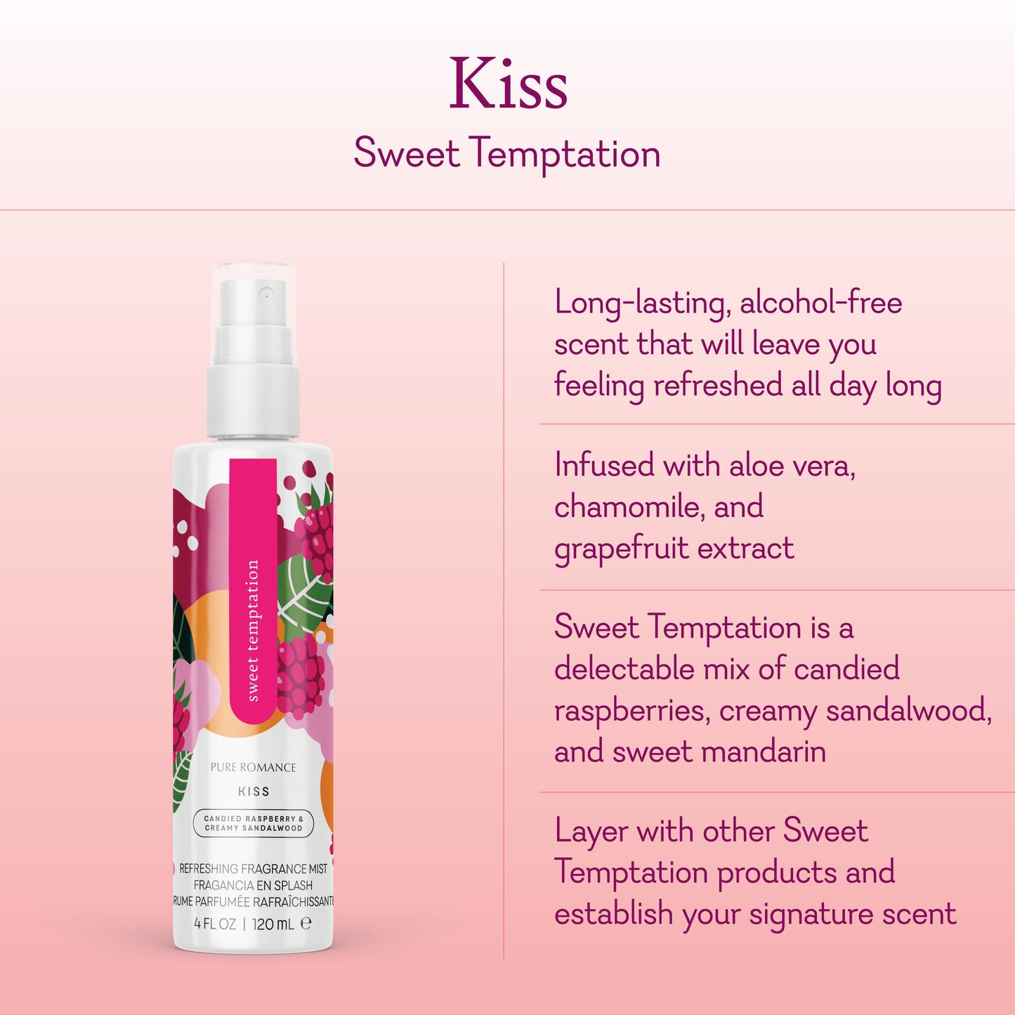 Kiss Refreshing Fragrance Mist