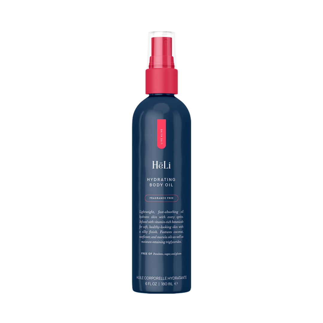 Hydrating Body Oil - HeLi Fragrance Free